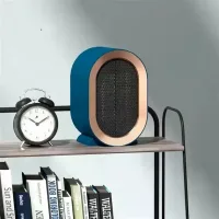 Керамічний обігрівач AIR HEATER 1200W • Настільний тепловентилятор 800/1200 Вт з PTC-нагрівачем і захистом від перегріву