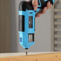 Акумуляторний шуруповерт з барабаном для біт DOMOTEC 3.6V