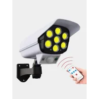 Вуличний ліхтар у вигляді камери Solar Light BL JLP 2178 Прожектор – світильник з датчиком руху на сонячній батареї Муляж камери відеоспостереження
