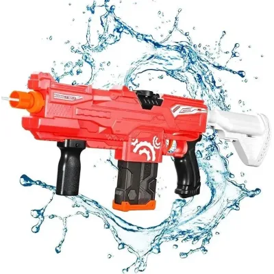Водяний автомат дитячий Water Gun • Акумуляторний бластер з автоматичним набором води для літніх ігор на свіжому повітрі