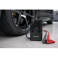 Пусковий пристрій 965A з компресором • Автомобільний Jump Starter 12V 4в1 з насосом 150 PSI, Power Bank і LED-ліхтарем