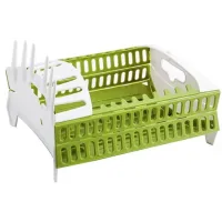Органайзер – сушилка Collapsible Dish Rack ∙ Складная кухонная подставка для сушки посуды