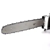 Акумуляторна ланцюгова пила Electric SAW 16″ з 2 акумуляторами жовта • Бездротова електропила Electric SAW 16 дюймів для саду та розпилювання деревини жовта