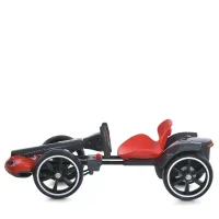 Дитячий електромобіль GO KART F1 з пультом і Bluetooth 390 Вт червоний • Дитячий електрокарт GO KART F1 на акумуляторі з пультом керування