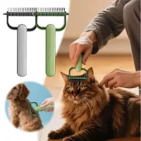 Щітка для вичісування шерсті • Чесалка для тварин Pet Comb
