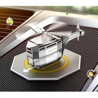 Автомобільний ароматизатор Вертоліт на сонячній батареї Drone Car Fragrance із обертанням 360°