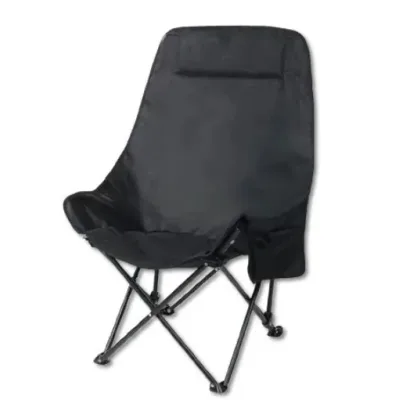 Складний туристичний стілець MA560black 45×93×58 см зелений до 200 кг • Крісло для пікніка, риболовлі, кемпінгу та відпочинку на природі