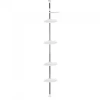Кутова полиця для ванної кімнати розсувна Multi Corner Shelf GY-188