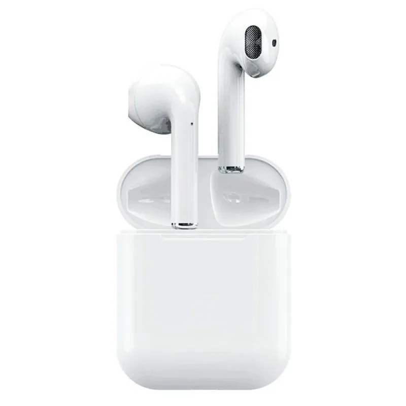 Навушники AirPods i12 BT з сенсором Bluetooth бездротові навушники - вкладиші в зарядному кейсі