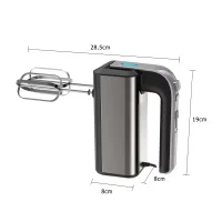 Миксер Domotec R6664 с функцией тестомеса и 5 скоростями, 800 Вт
