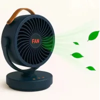 Міні вентилятор настільний портативний Mini Fan VU-05/FS-25 • Компактний вентилятор для дому, офісу, робочого столу та поїздок