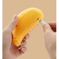 Парова щітка PET SPRAY BRUSH для вичісування вовни собак та котів з розпилювачем · USB зарядка