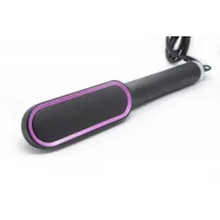 Расчёска – выпрямитель Hair Straightener 909B для выпрямления волос ∙ Утюжок щётка с турмалиновым покрытием ∙ 6 температурных режимов
