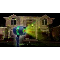 Лазерний зірковий проектор Star Shower Motion Laser Light Projector Новорічний світловий проектор для дому