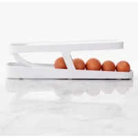 Контейнер для яєць Egg Pan · Дворівневий органайзер – підставка для зберігання яєць у холодильнику