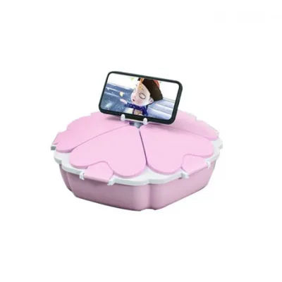 Органайзер для сладостей Peach Heart Shape · Менажница – конфетница на 5 отсеков · Тарелка для закусок с подставкой для телефона