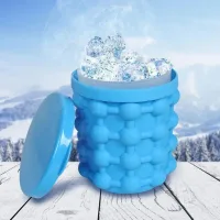 Силіконове відро - форма для льоду льодниця для охолодження напоїв Ice Genie