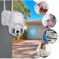 Вулична IP камера відеоспостереження CAMERA IP 360/90 WIFI 2.0mp поворотна з віддаленим доступом