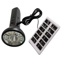 LED світильник на сонячній батареї Solar flashlight CL-058
