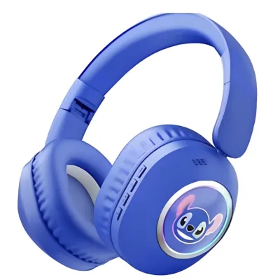 Бездротові навушники Стіч KT-100 з Bluetooth та мультяшним дизайном ∙ Навушники Стіч KT-100 для музики та дзвінків