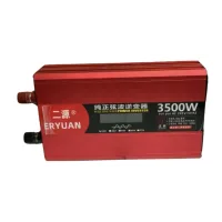 Інвертор для автомобільних акумуляторів ERYUAN 12V → 220V 3500W ∙ Перетворювач напруги інвертор з LCD дисплеєм Eryuan 12-220V 3500W
