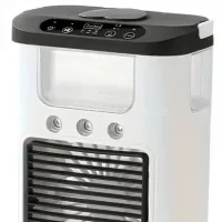 Портативний міні кондиціонер з USB Ice Cooler XL-1346 • Настільний вентилятор-зволожувач з резервуаром 560 мл і LED-підсвіткою
