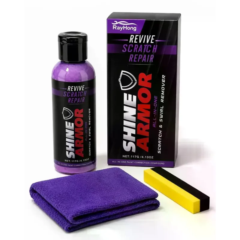 Средство для удаления царапин Shine Armor Revive Scratch Repair • Полироль для кузова автомобиля от потертостей, мелких следов и поверхностных дефектов