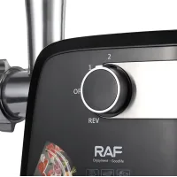 М'ясорубка з лезом із сталі RAF R.3362 для вашої кухні ∙ М'ясорубка настільна побутова 1000Вт RAF R 3362