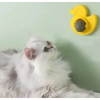 Котяча м'ята AND LY-757 для котів • Іграшка-кулька Pet Toy LY-757 з котячою м'ятою, обертовим роликом і кріпленням на поверхню