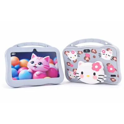 Дитячий планшет G123 Hello Kitty з Wi-Fi на Android 7 дюймів • Дитячий Android планшет для ігор, навчання, мультфільмів і подарунка дівчинці