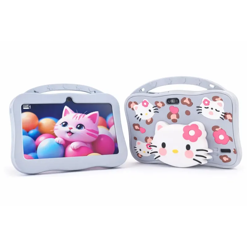 Дитячий планшет G123 Hello Kitty з Wi-Fi на Android 7 дюймів • Дитячий Android планшет для ігор, навчання, мультфільмів і подарунка дівчинці