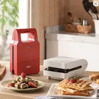 Электрическая сэндвич-машина Breakfast Machine ∙ Сэндвич-машина Breakfast Machine 600 Вт 2 сэндвича