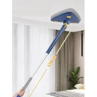 Інноваційна регульована швабра Triangle MOP ∙ Трикутна швабра з віджимом та поворотом на 360
