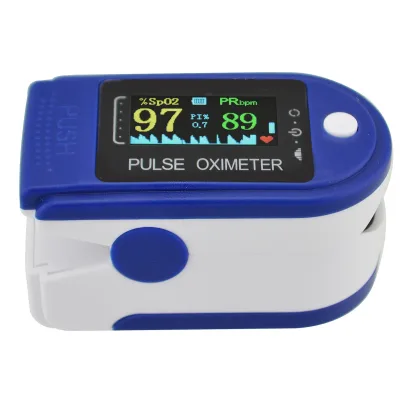Пульсоксиметр Pulse Oximeter LK-87 на палець · Вимірювання рівня кисню в крові · Пульсометр оксиметр електронний