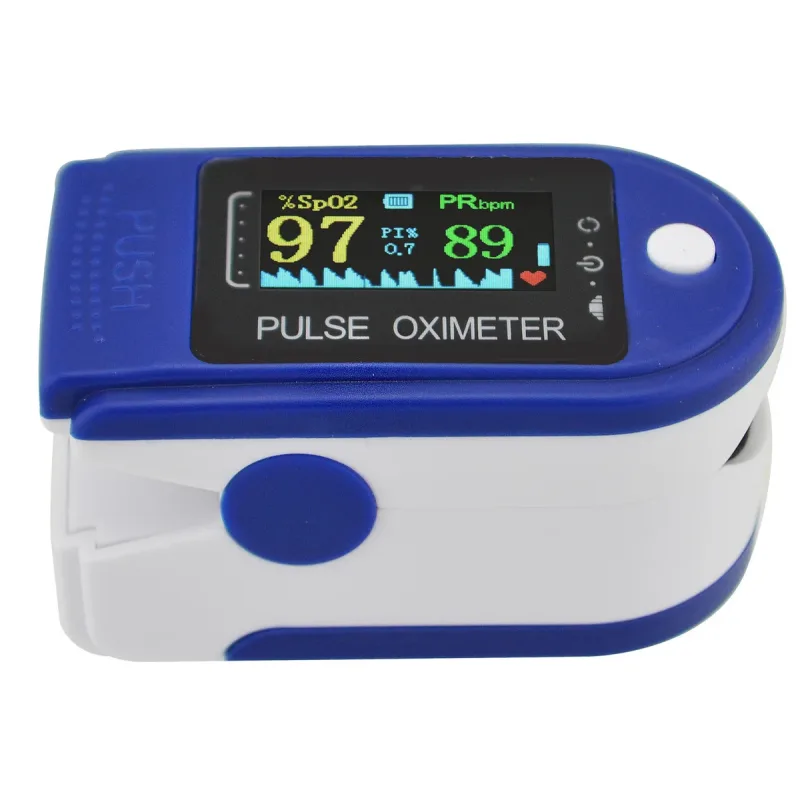 Пульсоксиметр Pulse Oximeter LK-87 на палец · Измерение уровня кислорода в крови · Пульсометр оксиметр электронный