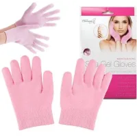 Косметичні зволожуючі SPA рукавички Spa Gel Gloves з маслом жожоба, екстрактом алое віра та вітаміном Е ∙ Гелеві рукавички для догляду та зволоження шкіри рук
