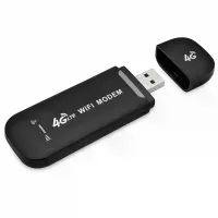 4G модем AND 5559 чорний • USB Wi-Fi роутер 4G LTE Plug and Play до 150 Мбіт/с для дому, дачі та поїздок