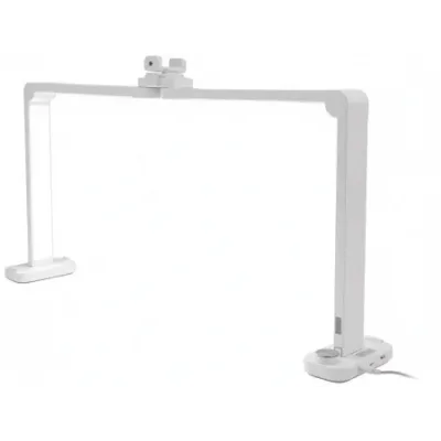 Професійна настільна LED-лампа F-800E 40W біла • Прямокутна лампа для манікюру, робочого столу, салону краси та косметолога 3500Lm