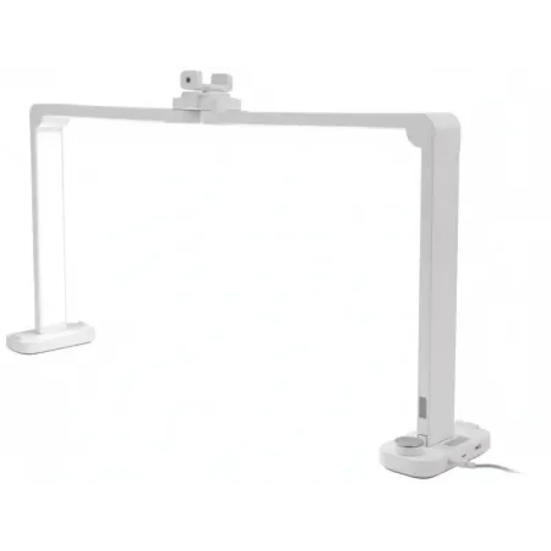 Професійна настільна LED-лампа F-800E 40W біла • Прямокутна лампа для манікюру, робочого столу, салону краси та косметолога 3500Lm