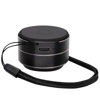 Вібраційна Bluetooth-колонка Hombasing 3 Вт з магнітом і присоскою • Бездротова міні-колонка Hombasing Bluetooth 5.3 з акумулятором і заряджанням Type-C