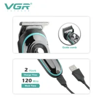 Професійний тример для бороди та вусів VGR V-075 ∙ Машинка VGR V-075 для стрижки волосся та бороди