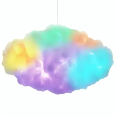 Світильник-хмара DIY Cloud Atmosphere Light • Підвісна LED лампа світильник нічник хмара з RGB підсвіткою