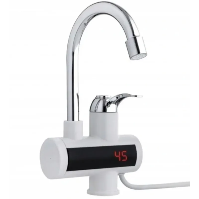 Водонагрівач WATER HEATER RX-002 • Проточний електричний водонагрівач з ЖК-дисплеєм для кухні ванної та гаража