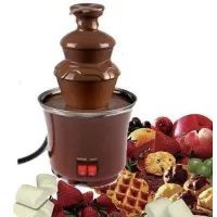 Шоколадний фонтан Фондю Mini Chocolate Fondue Fountain Домашня міні - фондюшниця
