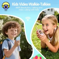 Дитяча відео-рація Walkie Talkie для дітей ∙ Двосторонній відеозв'язок Walkie Talkie на акумуляторі