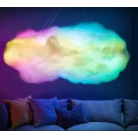 Світильник-хмара DIY Cloud Atmosphere Light • Підвісна LED лампа світильник нічник хмара з RGB підсвіткою
