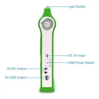 Ліхтар LED EP-038A Power Bank із сонячною панеллю та 2 лампочками ∙ Багатофункціональний ліхтар EP-038A із зарядкою від сонця та USB