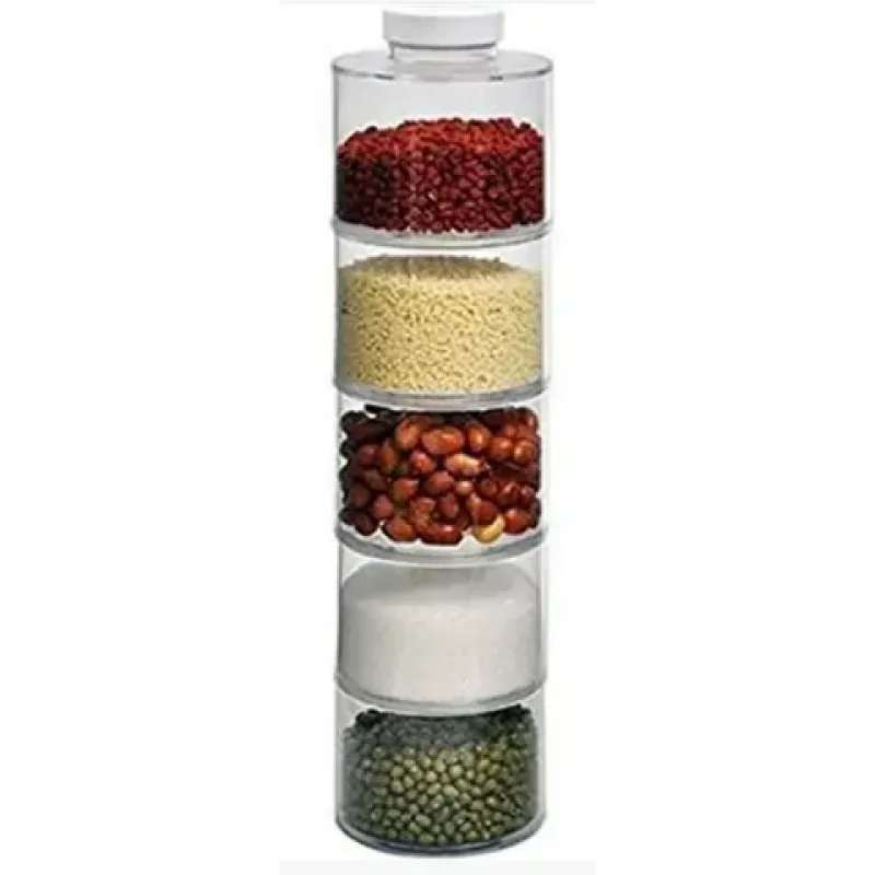 Акриловый органайзер - башня для специй Spice Tower Набор емкостей для хранения приправ