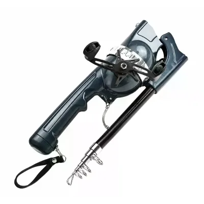 Вудка AND5979 133 см з котушкою • Складна рибальська вудка Fishing Rod 133 см для аматорської риболовлі, поїздок і відпочинку