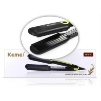 Плойка KEMEI KM-2116 гофре • Компактний прилад для гофре та укладок